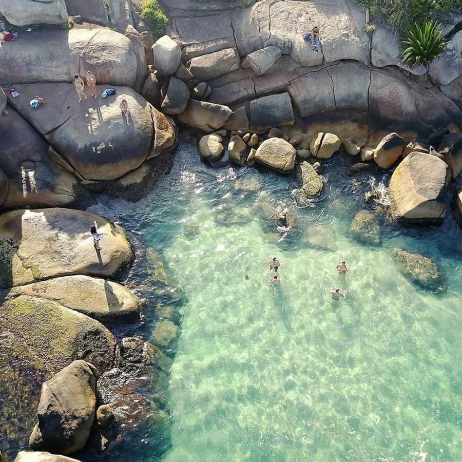 Casa De Temporada No Sul Da Ilha Com Piscina Villa Florianopolis Exterior photo