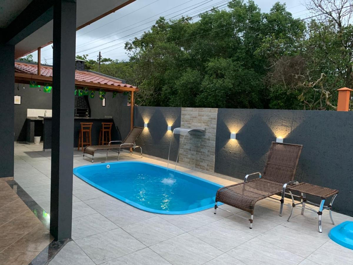 Casa De Temporada No Sul Da Ilha Com Piscina Villa Florianopolis Exterior photo